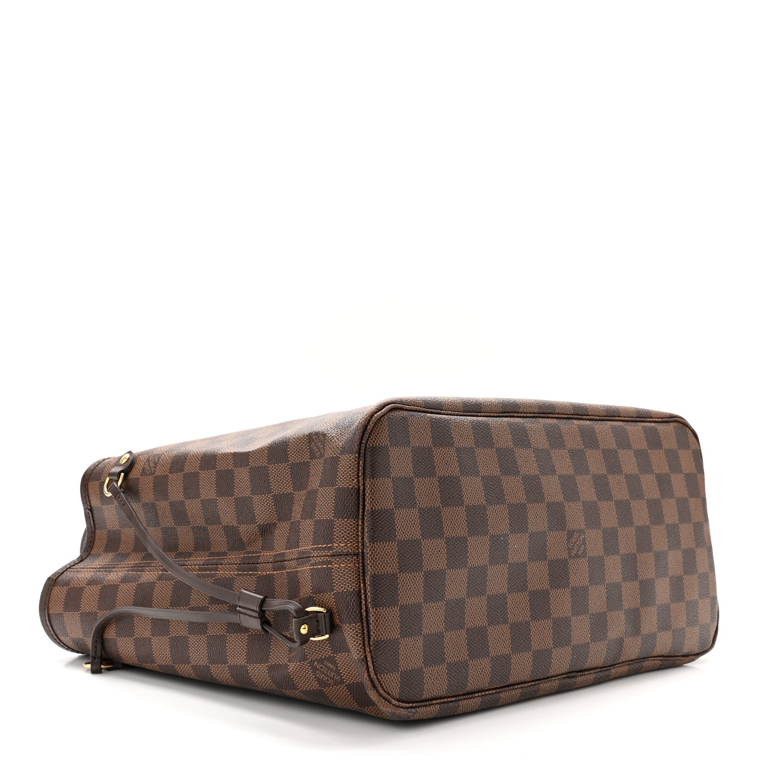 Louis Vuitton Damier Ebene Neo Neverfull MM Rose Ballerine 4 of 11