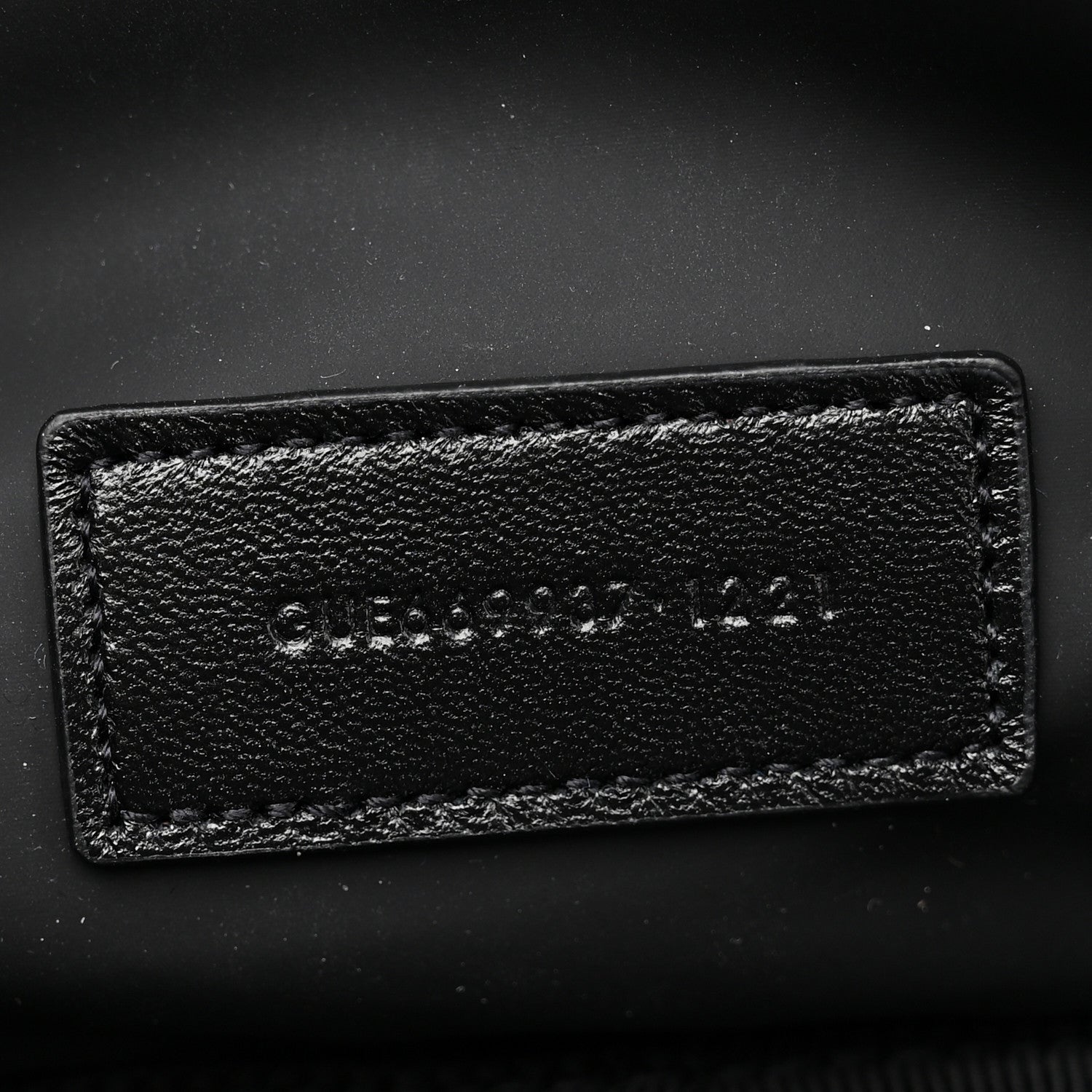 Saint Laurent Lambskin Quilted Lolita Cosmetic Pouch Black 7 of 7
