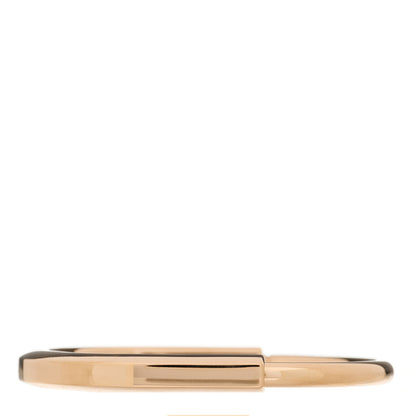 Tiffany 18K Rose Gold Tiffany Lock Bangle Bracelet 4 of 6