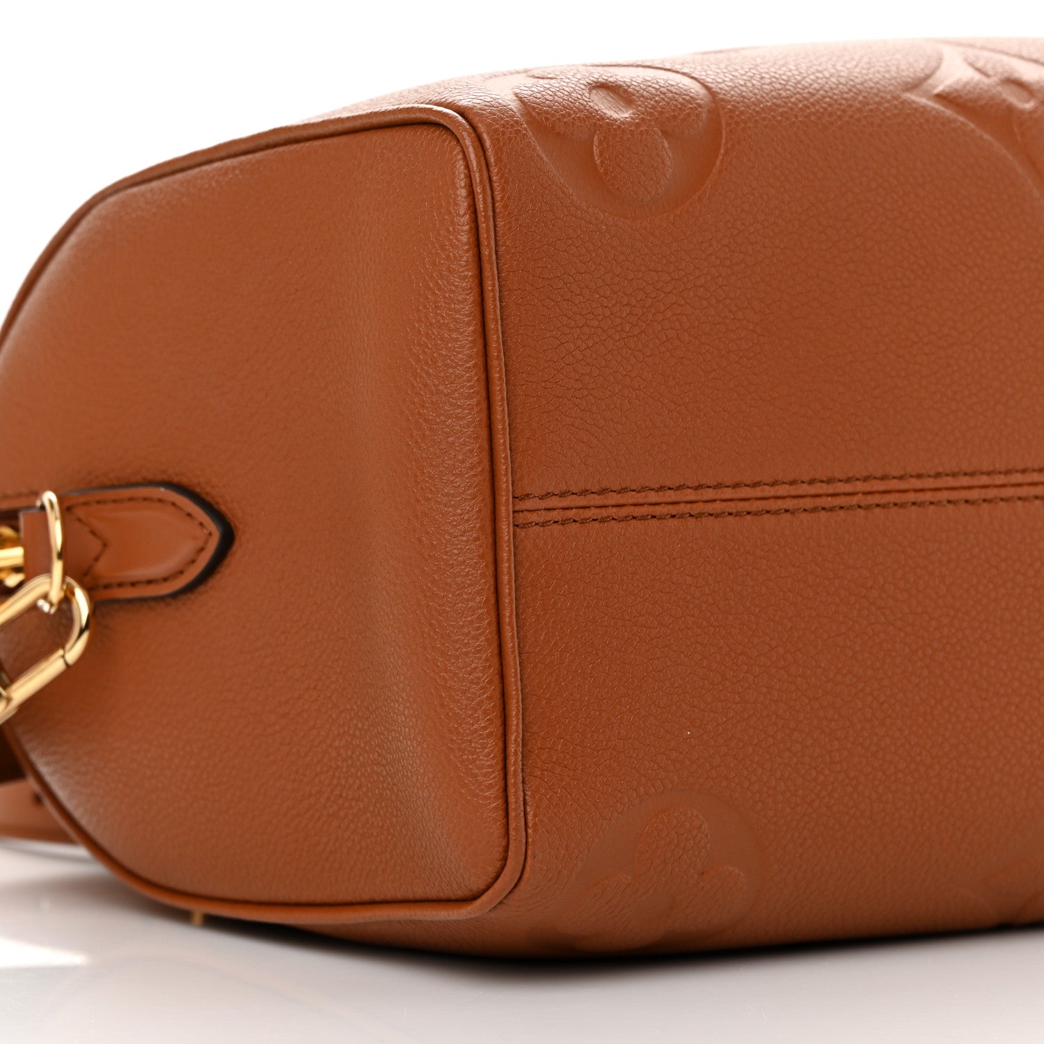 Louis Vuitton Empreinte Monogram Giant Speedy Bandouliere 25 Cognac 8 of 9