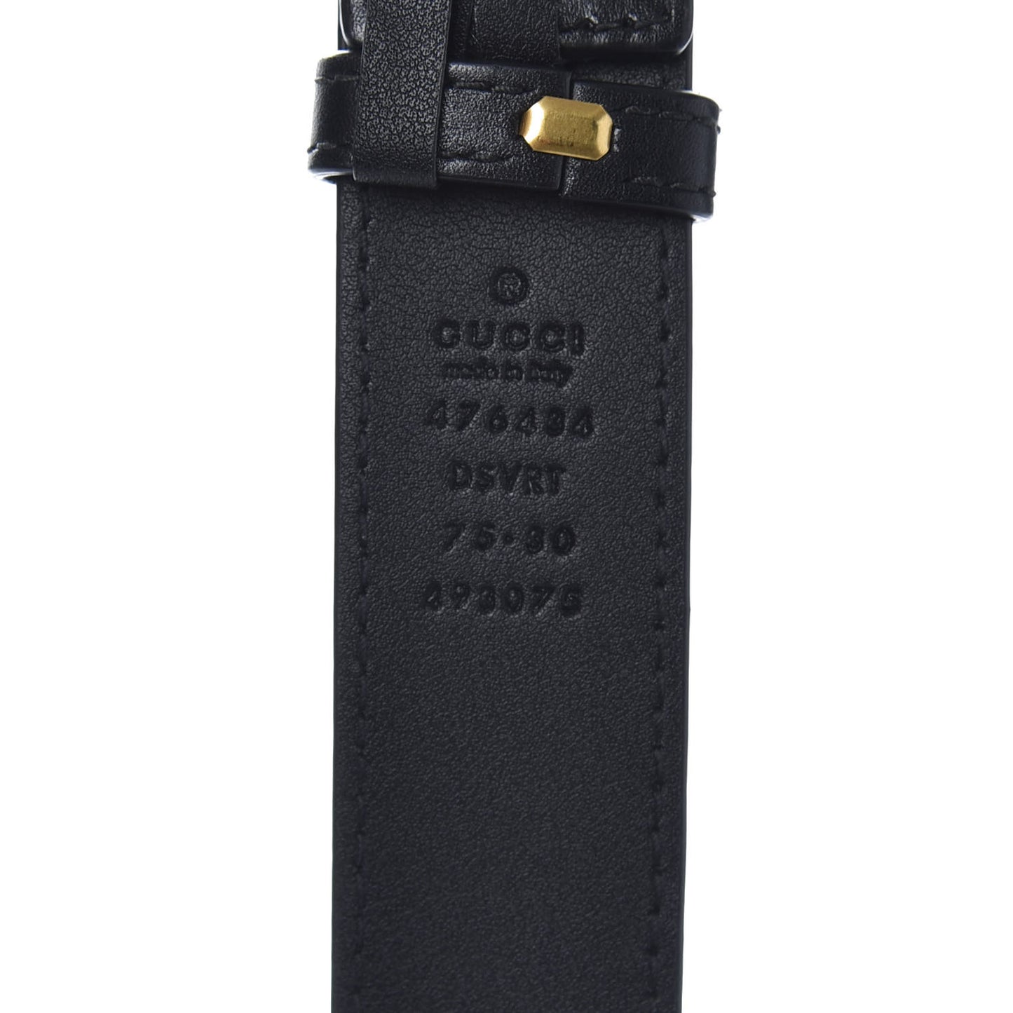 Calfskin Matelasse GG Marmont Belt Bag 75 30 Black