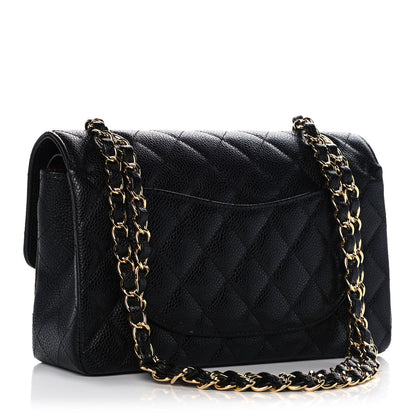 Chanel Caviar Quilted Small Double Flap Black 3 of 12