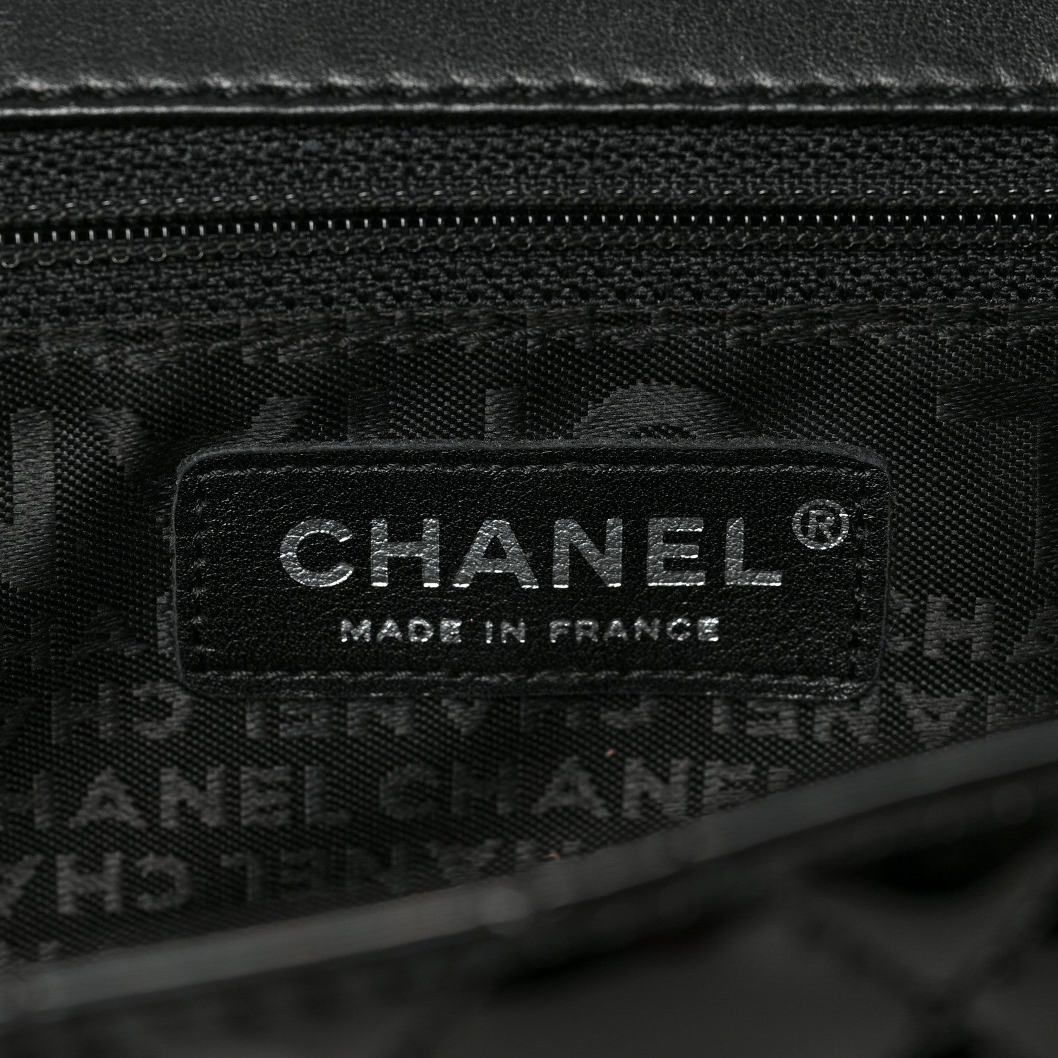 Chanel Patent Quilted Medium Diagonal CC Flap Black 6 of 9
