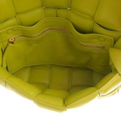 Bottega Veneta Nappa Maxi Intreccio Padded Cassette Crossbody Bag Kiwi 4 of 5