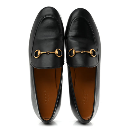 Gucci Calfskin Womens Jordaan Loafers 39 Black 2 of 11