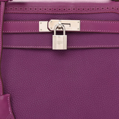 Hermes Togo Swift Ghillies Kelly Retourne 32 Anemone 9 of 12