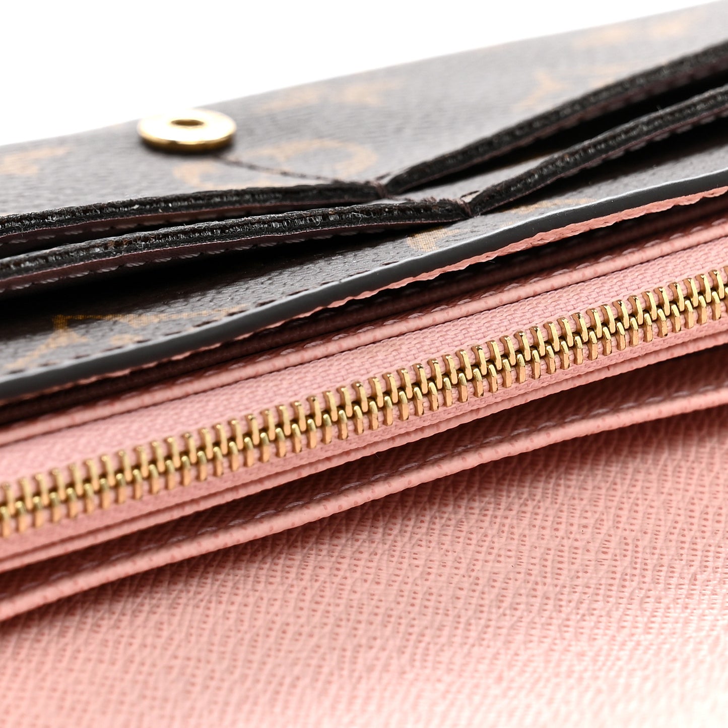 Monogram Sarah Wallet NM Rose Ballerine