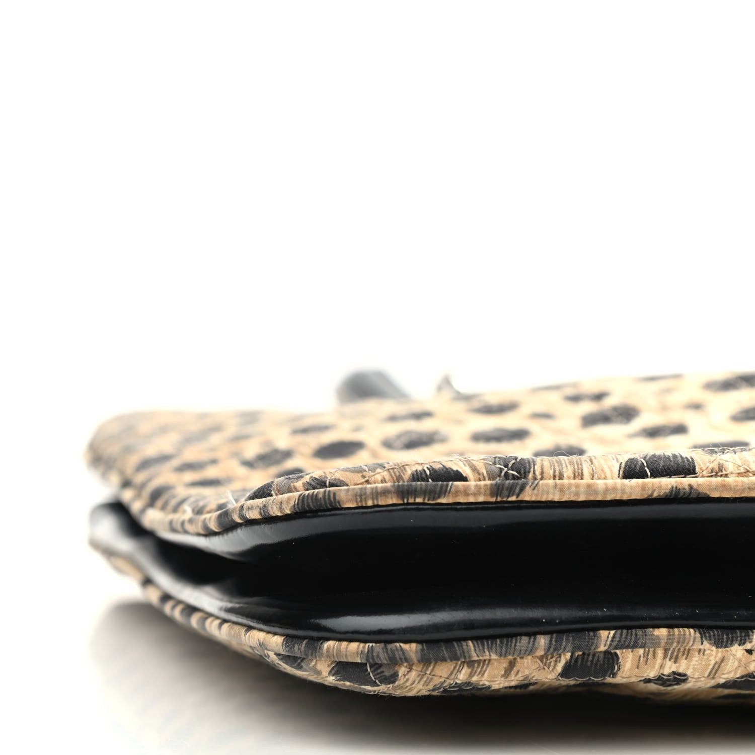 Christian Dior Canvas Leopard Print Lady Dior Tote 8 of 9