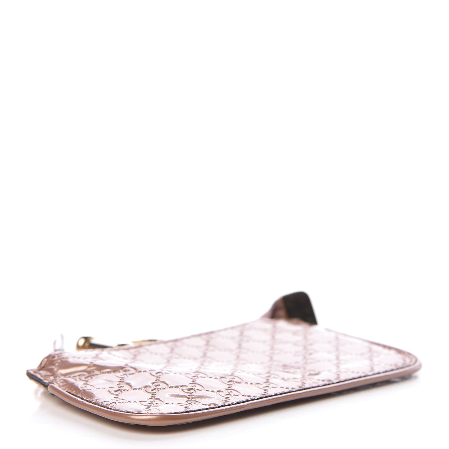 Shine Guccissima Key Case Dark Cipria