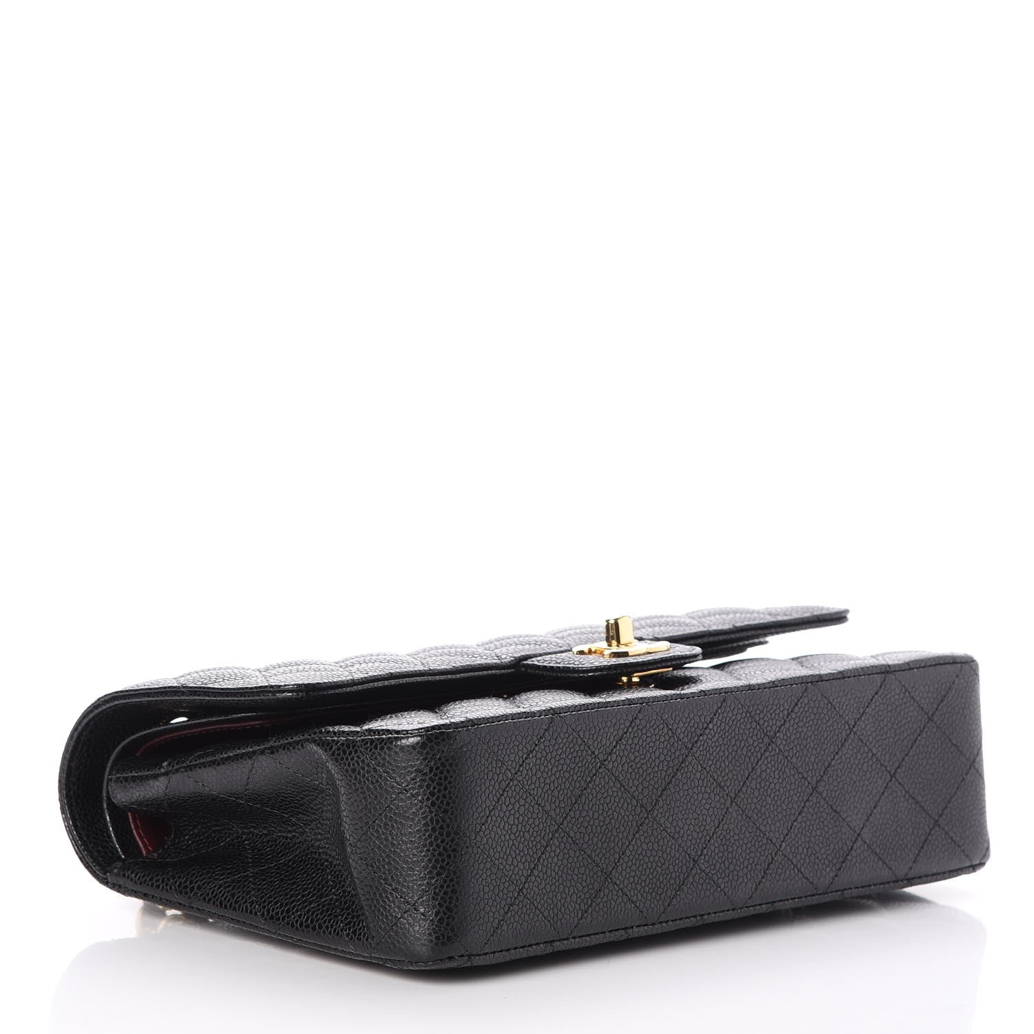 Chanel Caviar Quilted Medium Double Flap Black 5 of 9