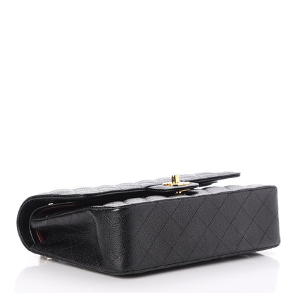 Chanel Caviar Quilted Medium Double Flap Black 5 of 9