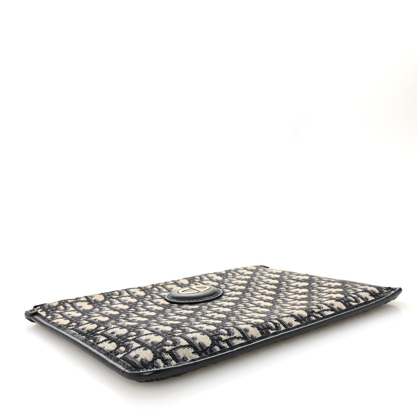 Oblique Monogram Pouch Clutch Blue