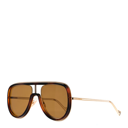 Fendi FF Fabulous Shield Sunglasses FF M0039/G/S Gold 1 of 7