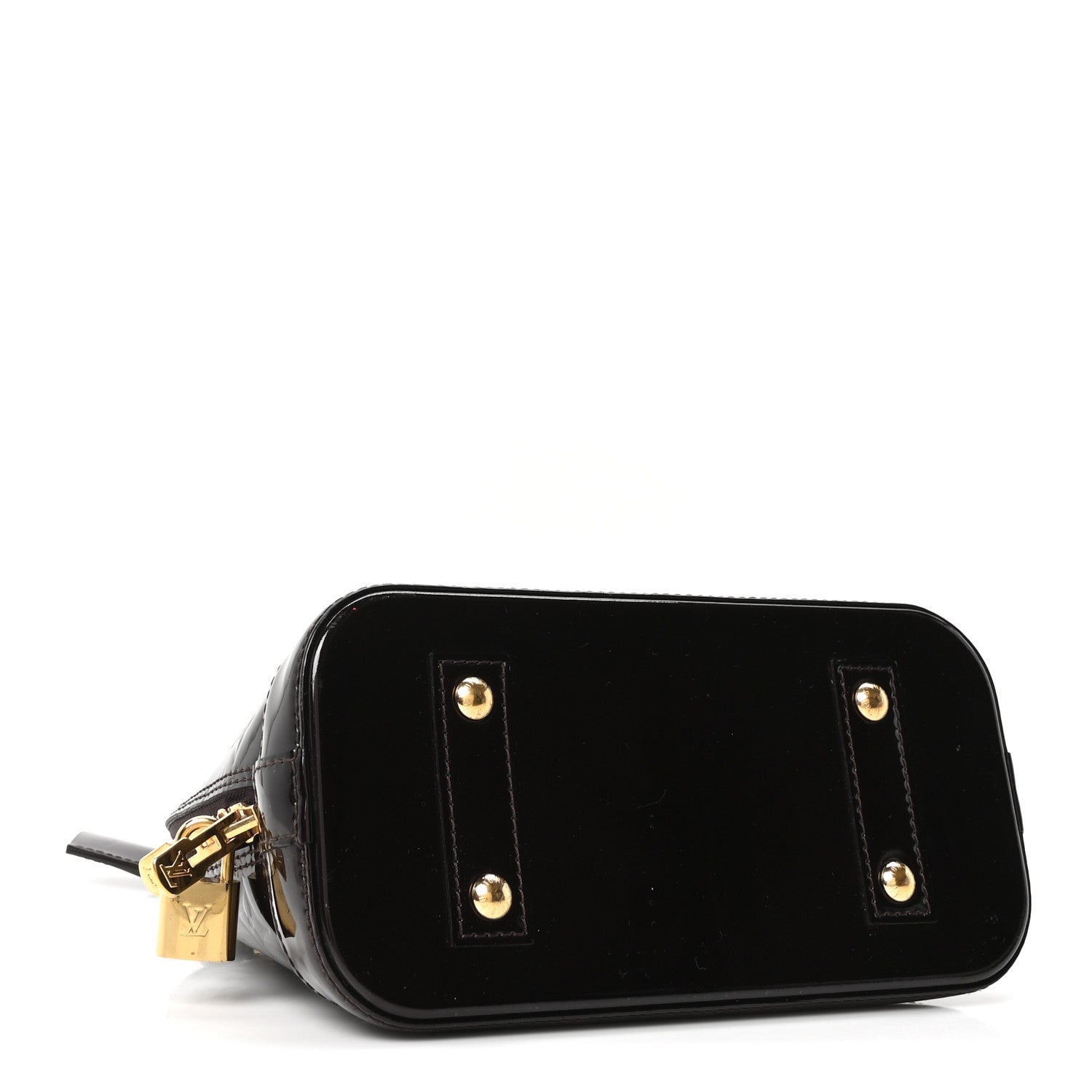 Louis Vuitton Vernis Alma BB Amarante 3 of 8