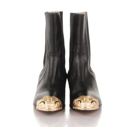 Chanel Calfskin Paris Dallas Boots 36 Black 2 of 7