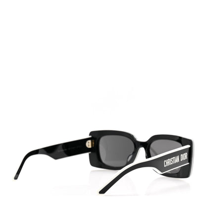 Christian Dior Diorpacific S1U Square Sunglasses Black White 4 of 8