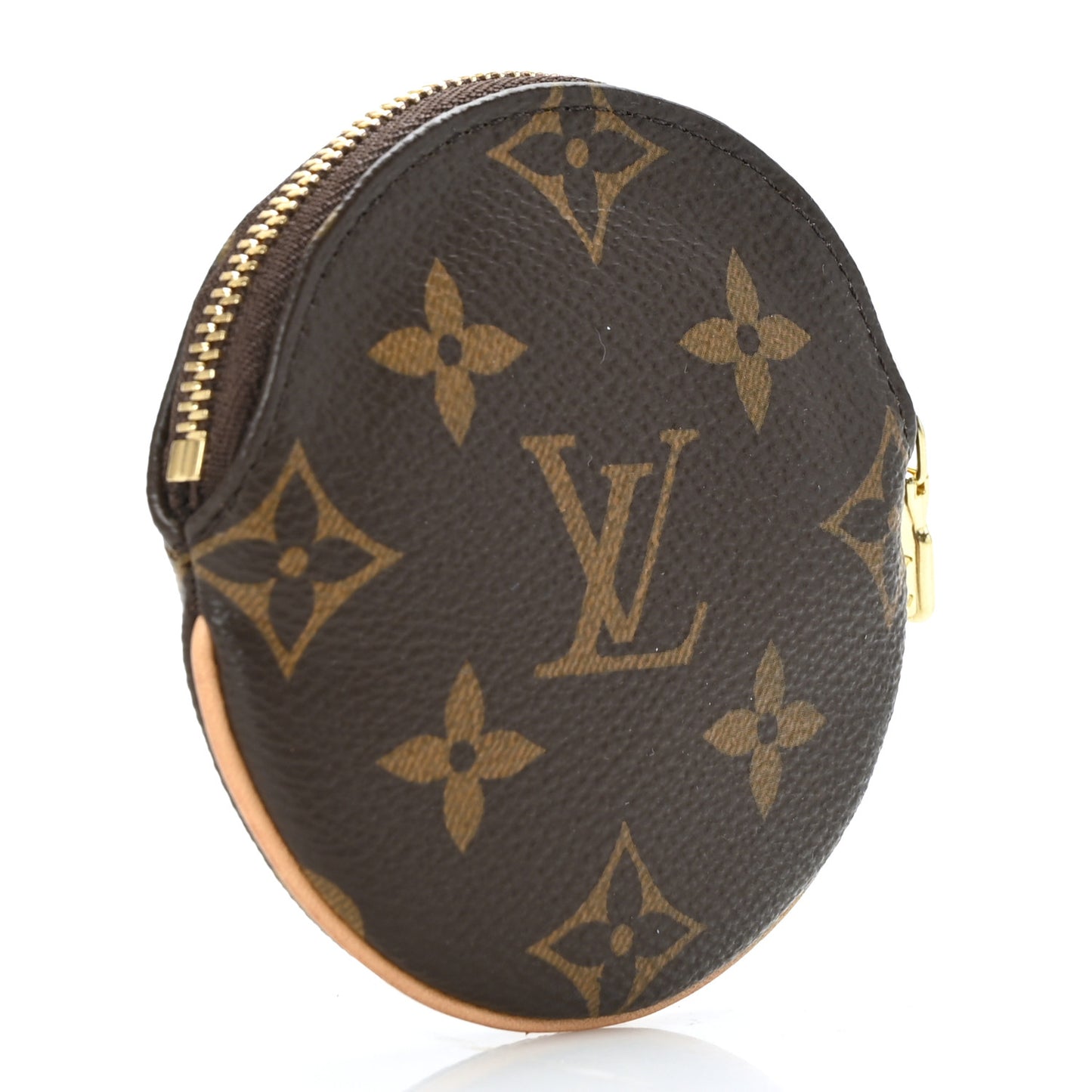 Monogram Round Coin Purse