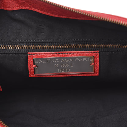 Balenciaga Agneau Classic Hardware Work Rouge Coquelicot 6 of 9