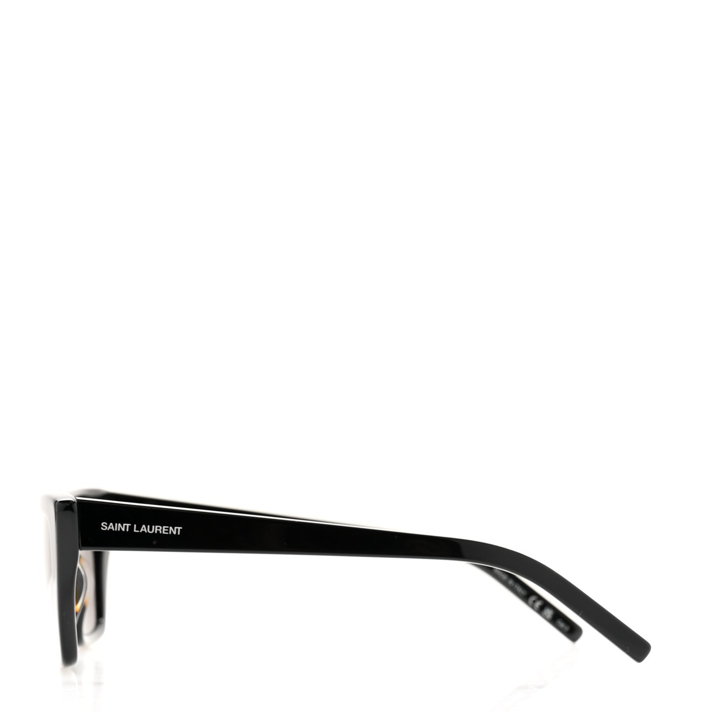Acetate Mica Cat Eye Sunglasses SL 276 Black