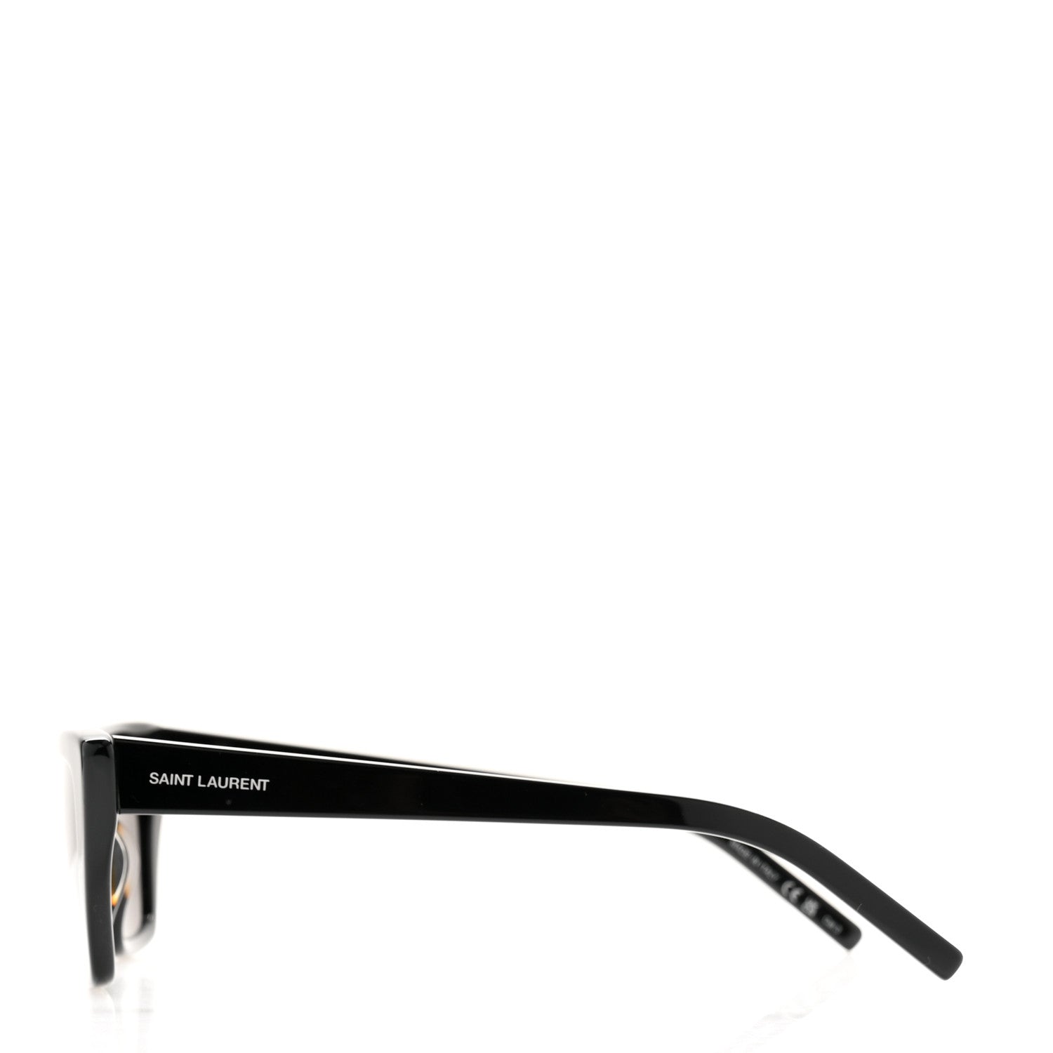 Saint Laurent Acetate Mica Cat Eye Sunglasses SL 276 Black 3 of 8