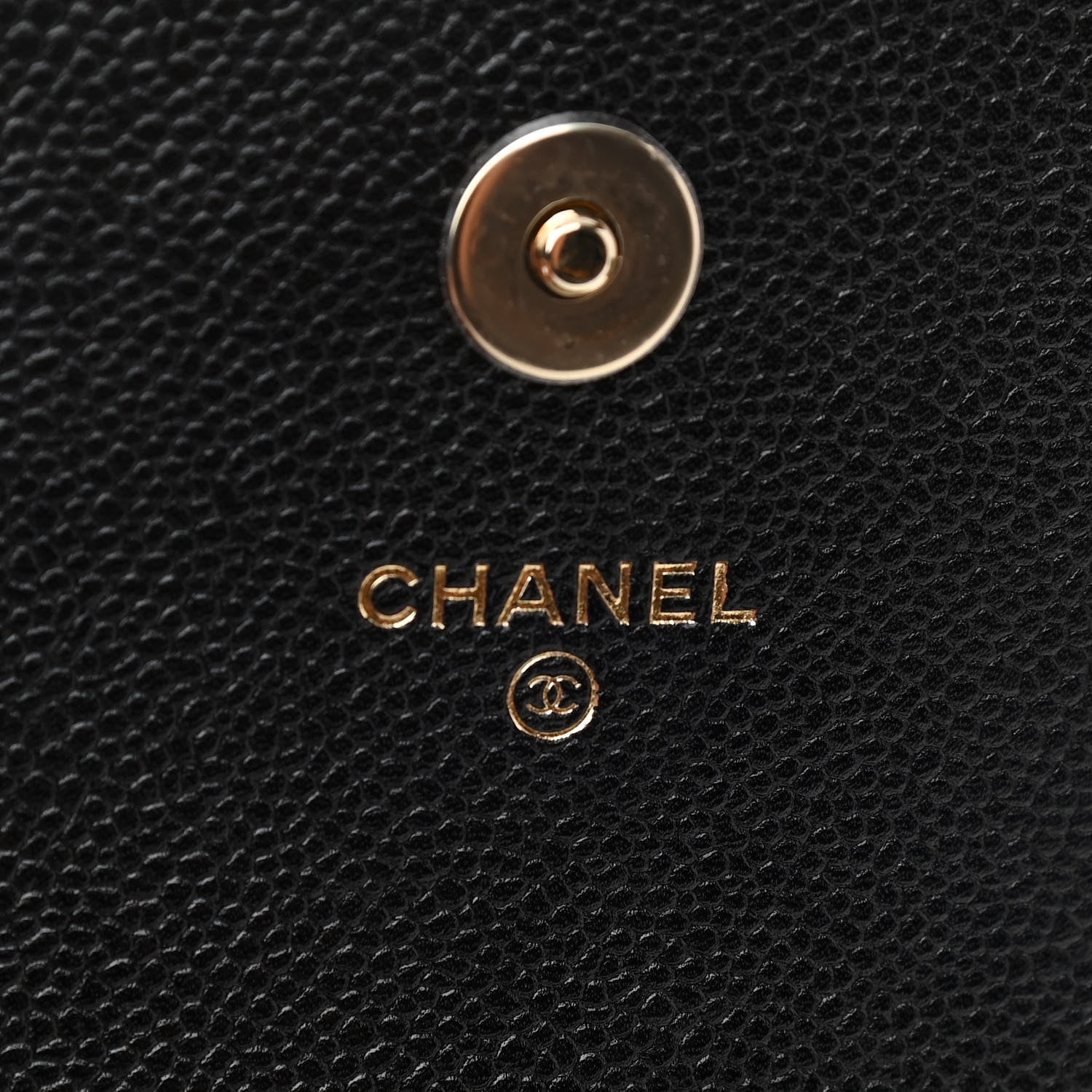 Chanel Caviar Quilted Boy Phone Holder Black 6 of 12