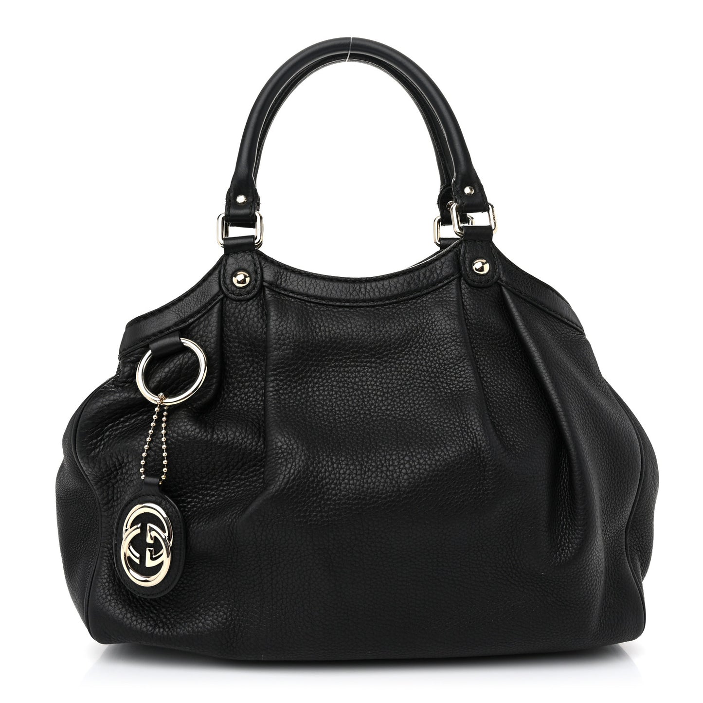 Calfskin Medium Sukey Tote Black