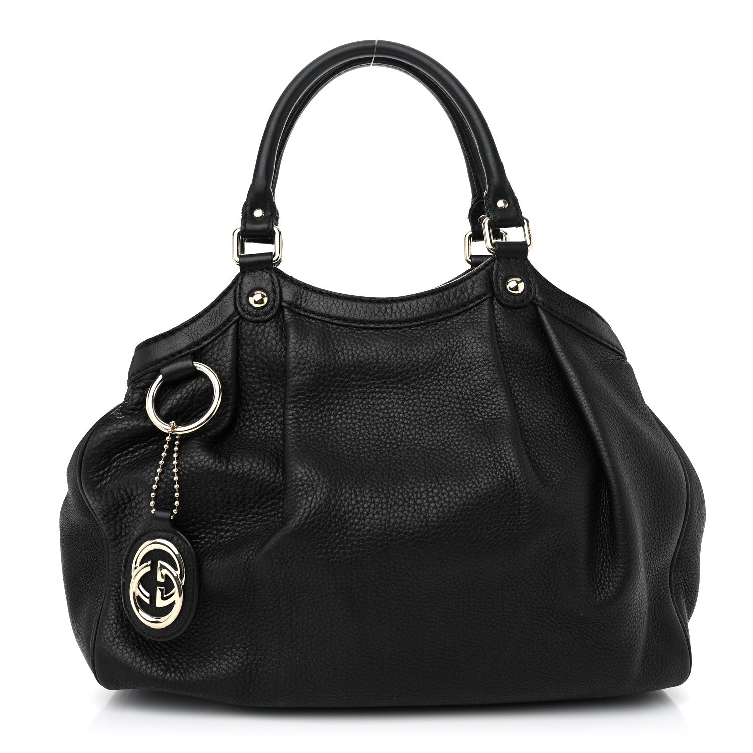 Gucci Calfskin Medium Sukey Tote Black 1 of 11