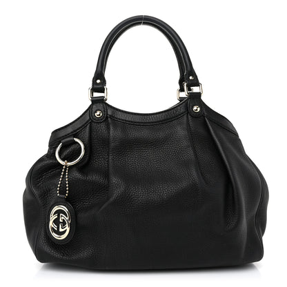 Gucci Calfskin Medium Sukey Tote Black 1 of 11