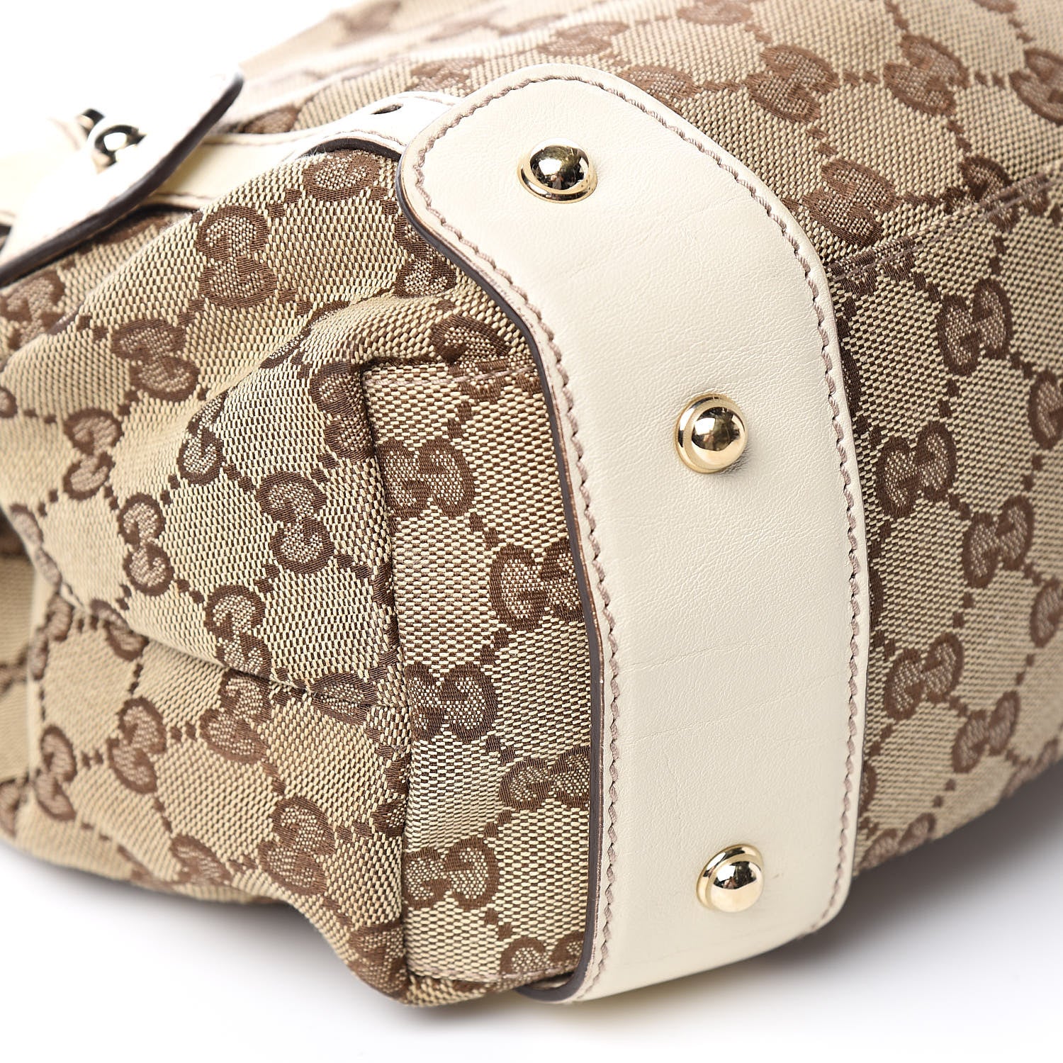Gucci Monogram Small Pelham Shoulder Bag Off White 8 of 10