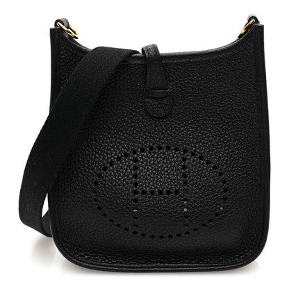 Hermes Taurillon Maurice Evelyne TPM Black 1 of 11