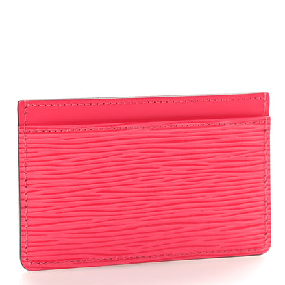 Louis Vuitton Epi Card Holder Dragon Fruit 3 of 7