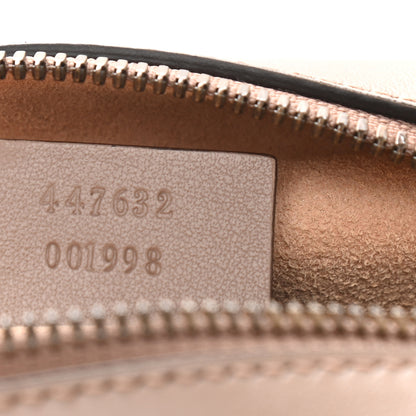 Gucci Calfskin Matelasse Small GG Marmont Chain Shoulder Bag Porcelain Rose 7 of 12