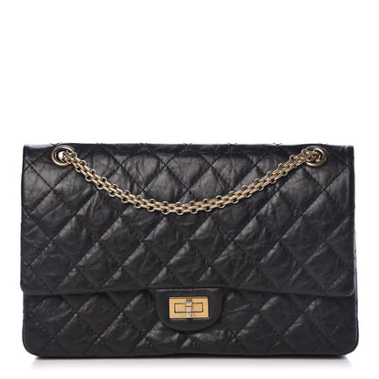 Chanel Aged Calfskin Quilted 2.55 Reissue 226 Flap Black 1 of 10