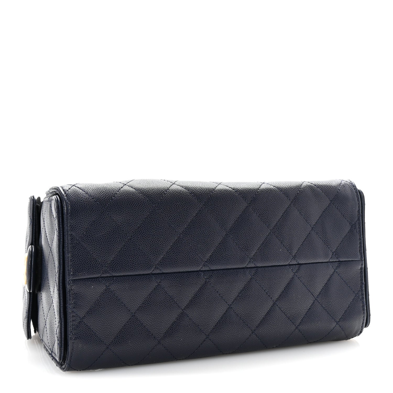 Chanel Caviar Quilted Small Chanel 25 Handbag Dark Navy 4 of 9