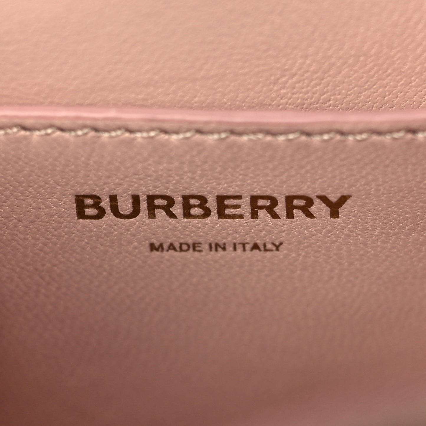 Calfskin Small TB Bag Rose Beige