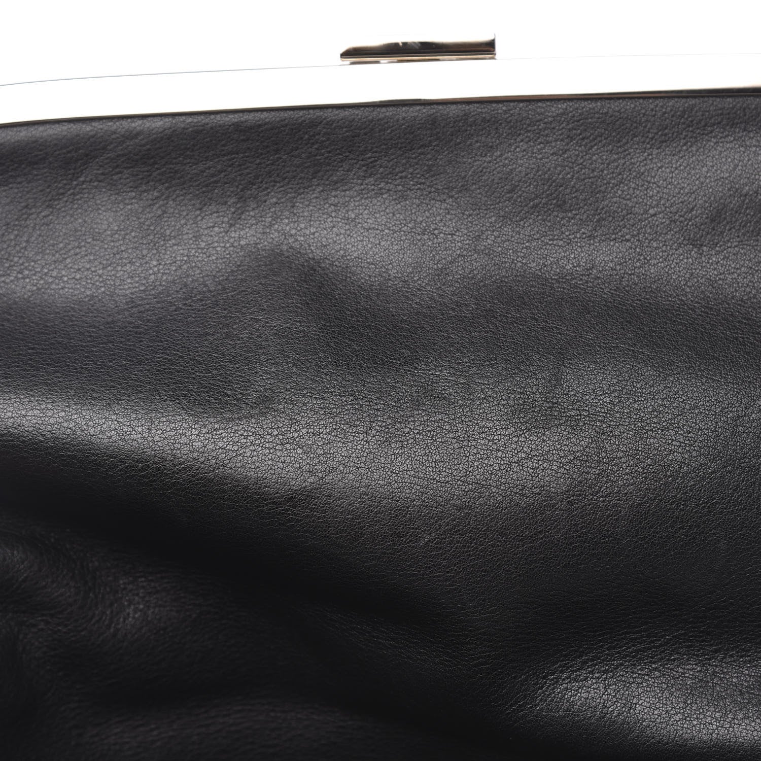 Dolce & Gabbana Calfskin Miss Sleek Shoulder Bag Black 7 of 13