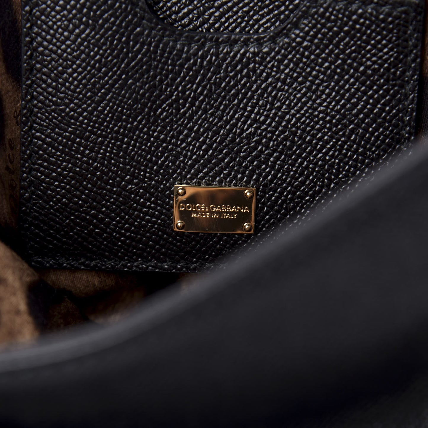 Dauphine Medium Miss Sicily Satchel Black