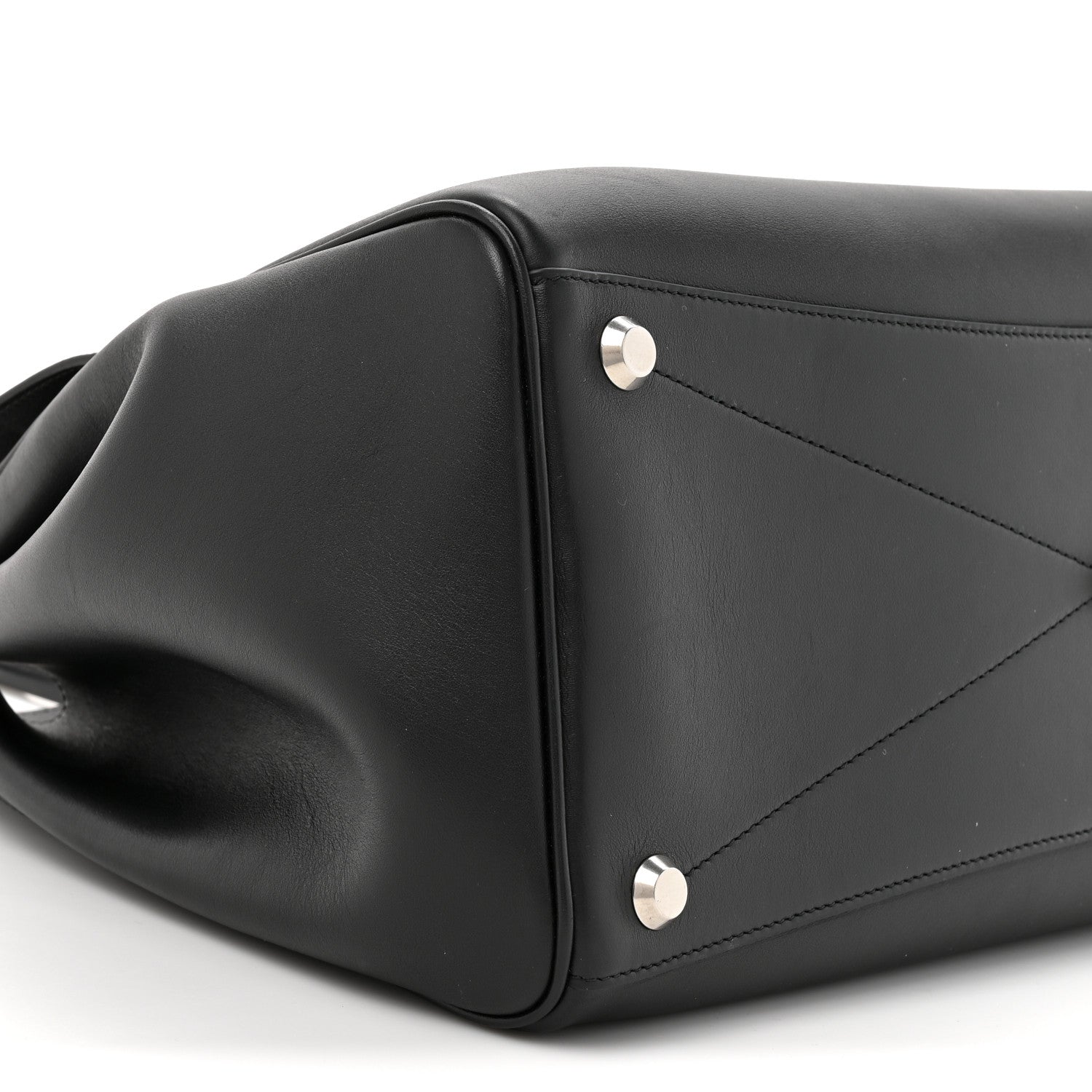 Balenciaga Smooth Calfskin Medium Bel Air Carry All Bag Black 10 of 10