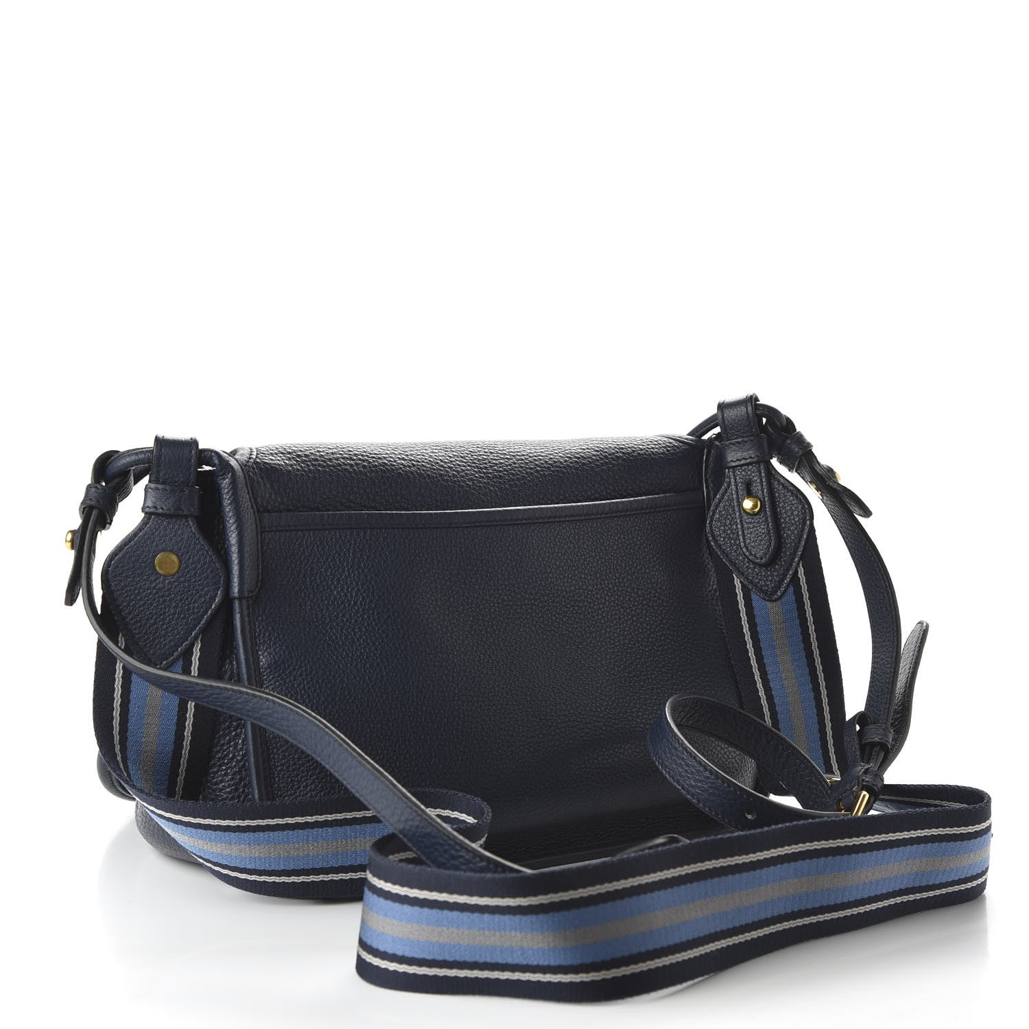 Prada Vitello Daino Logo Messenger Baltico 4 of 10