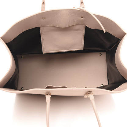 Balenciaga Grained Calfskin Gold Metallic Edge Hardware Papier A4 Tote Rose Poudre 5 of 11