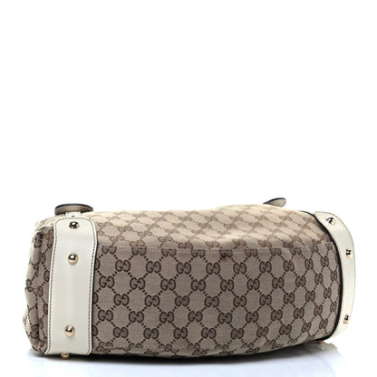Gucci Monogram Pelham Shoulder Bag Off White 3 of 4