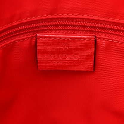 Gucci GG Supreme Monogram Sylvie Bow Print Childrens Backpack Red 6 of 10