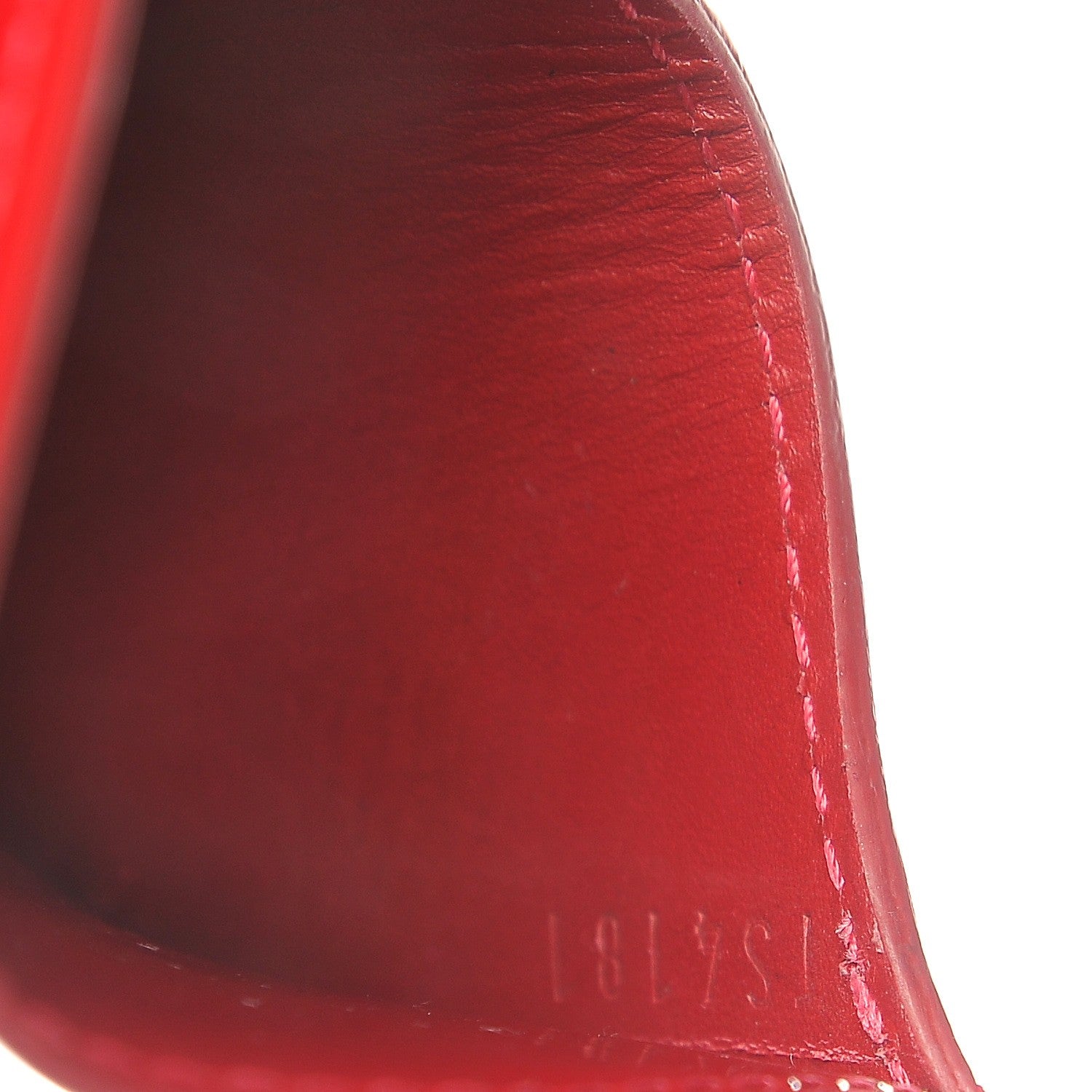 Louis Vuitton Vernis Rayures Mirror Case Pomme D'Amour 10 of 10