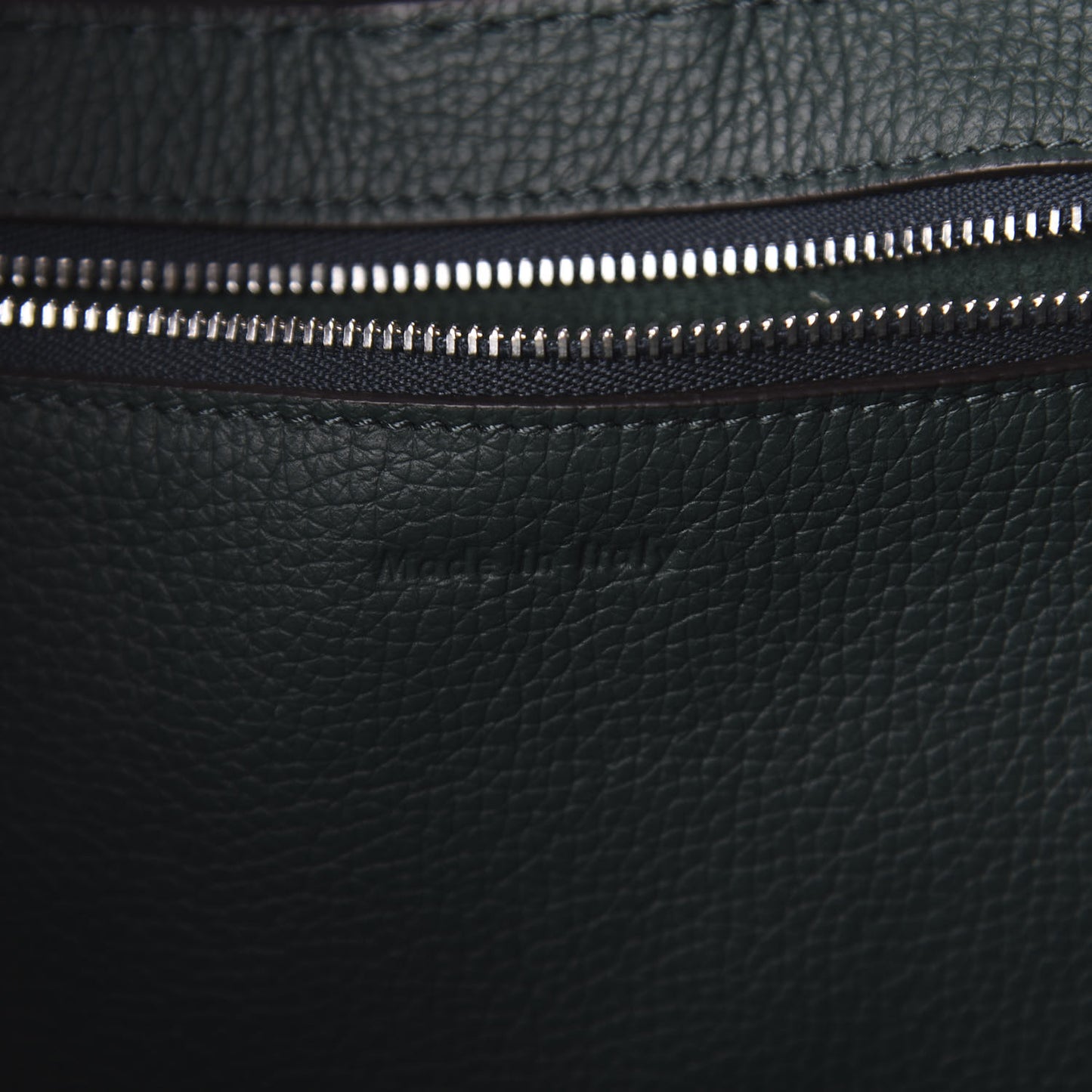 Supple Grained Calfskin Small Big Bag Amazone