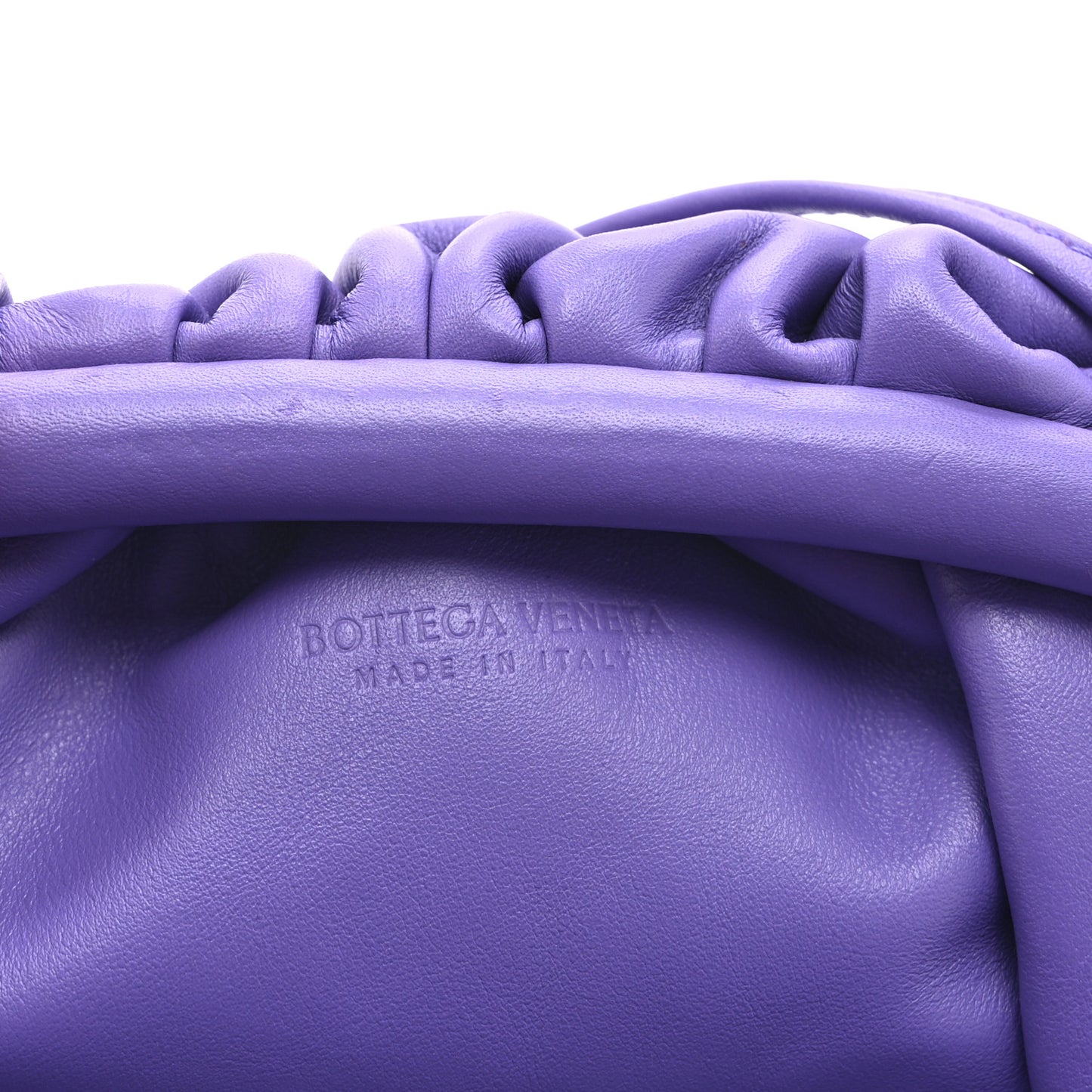 Butter Calfskin The Mini Pouch Purple