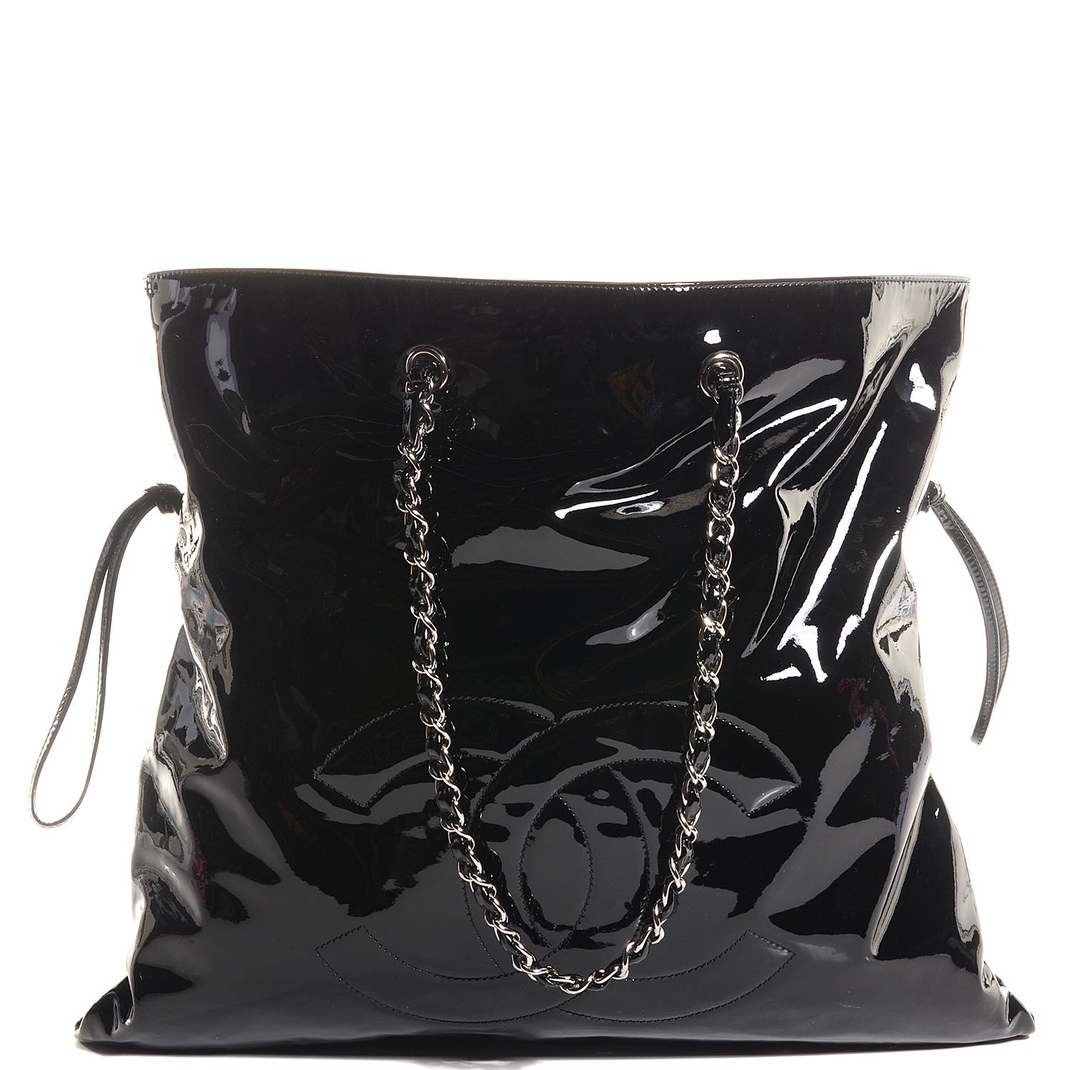 Chanel Patent Bonbons Shopper Tote Black 1 of 11