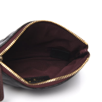 Chanel Caviar Quilted Small Cosmetic Case Black 5 of 8