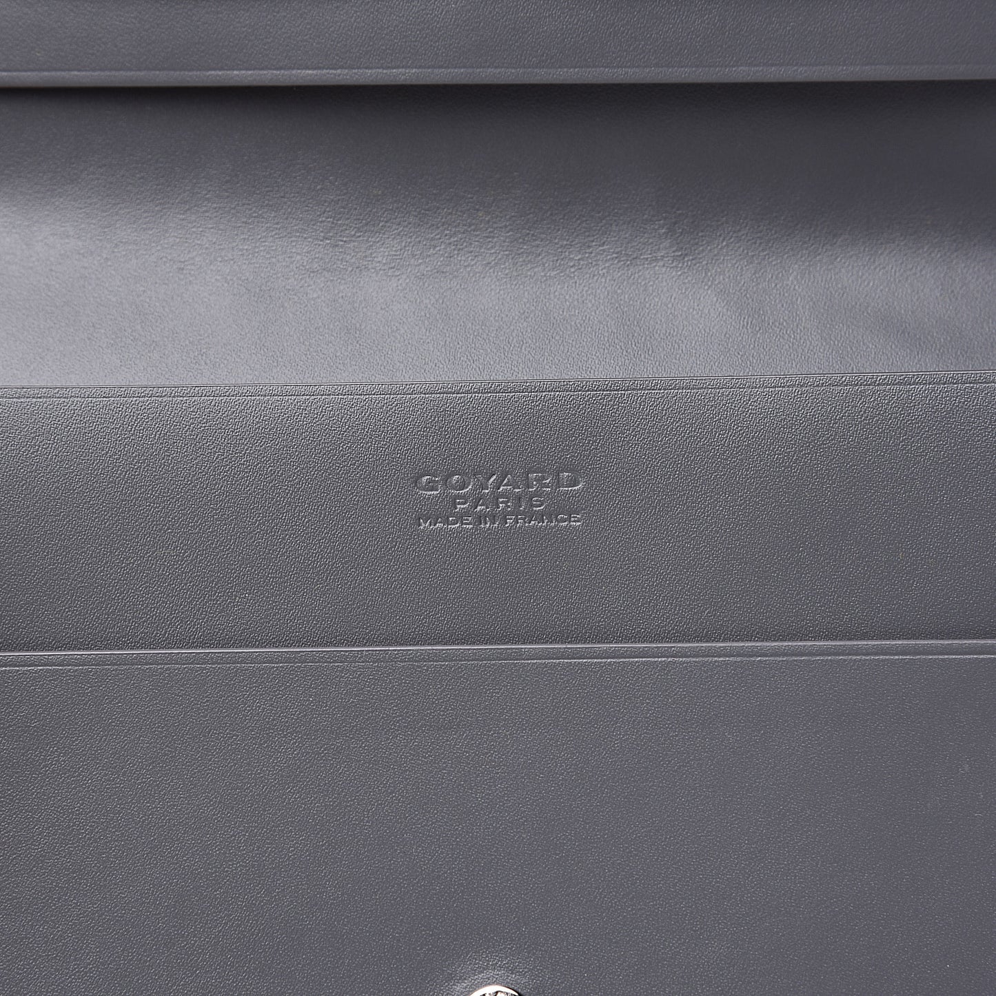 Goyardine Richelieu Wallet Grey