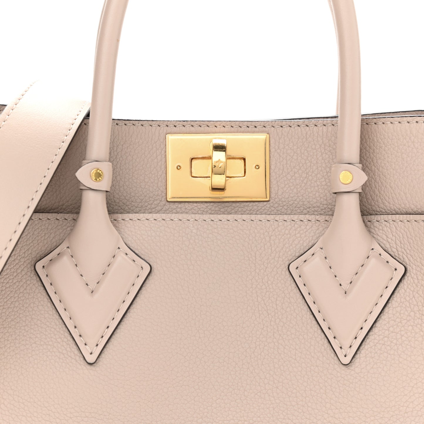 Calfskin Monogram On My Side PM Greige