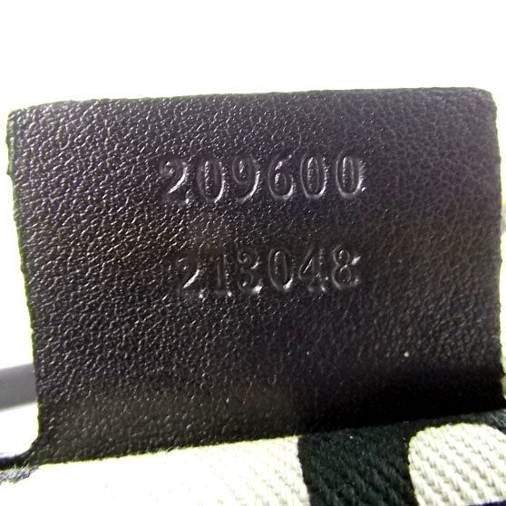 Guccissima Medium Babouska Dome Bag Black